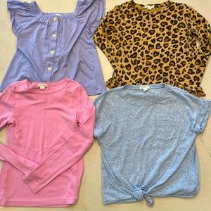Crewcuts by J Crew Girls shirt bundle - size 8